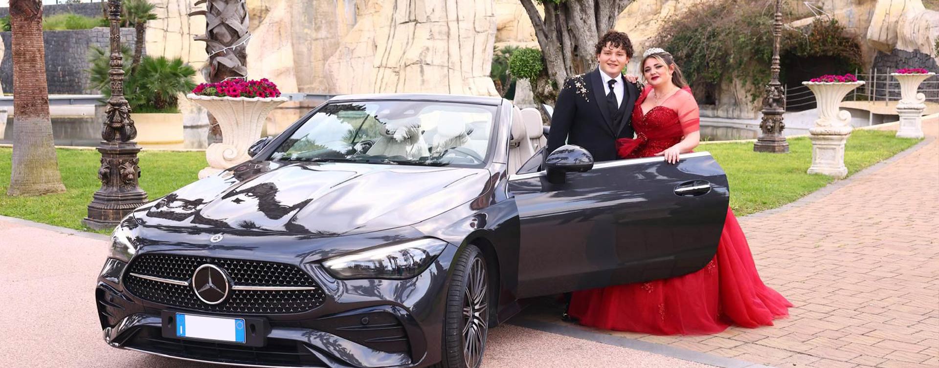 Foto autovetture cerimonia con sposi